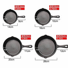 Load image into Gallery viewer, Cast Iron Skillet Set of Four (4)