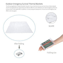 Load image into Gallery viewer, Emergency Survival Thermal Blanket